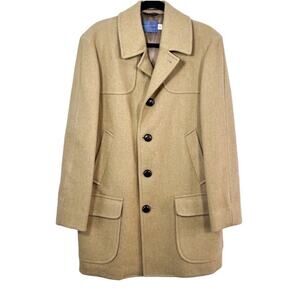 Pendleton 100% Virgin Wool Camel Coat